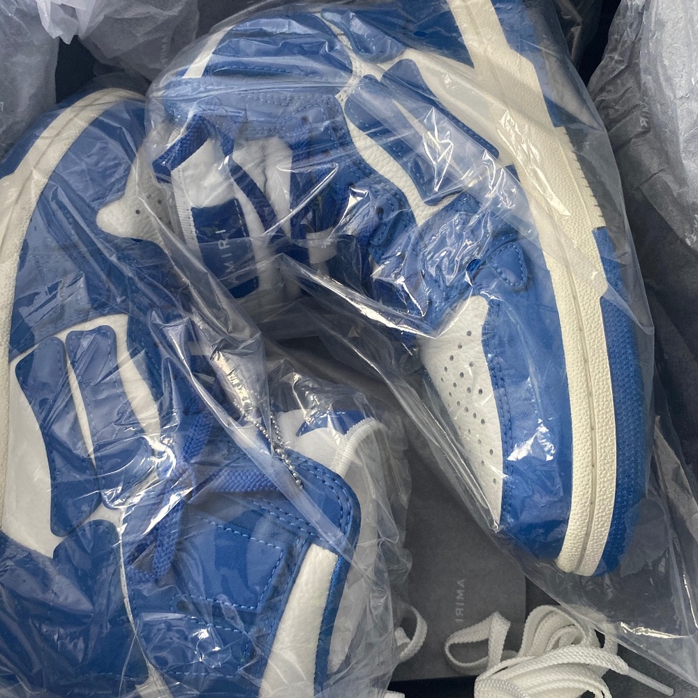 AMIRI SKEL-HIGH BLUE